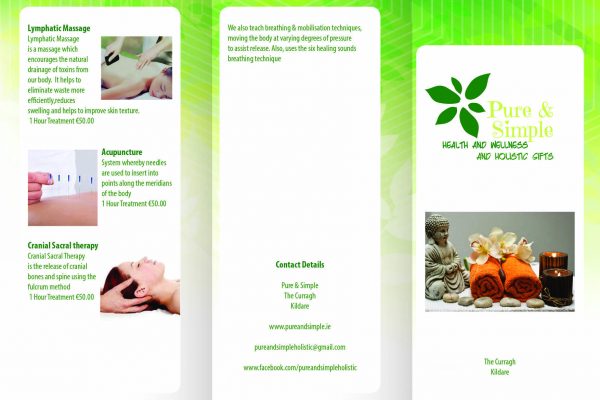 Brochure Printing and More for Pure and Simple